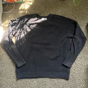old navy heavy grey sweater